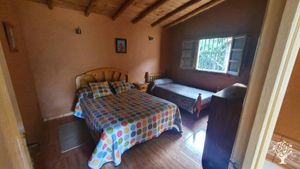 The main double bedroom, with bathroom.