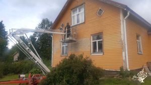 Painting our house summer 2022