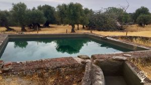 The big irrigation tank