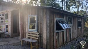 Family home and garden, Eco retreat