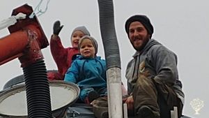 Exploitation bovine, Bois, Diversified farm, Dairy farm, chicken farm