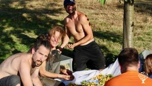 Organic veggies and fruit, rotational grazing sheep and chicken, little farm shop