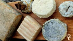 Coltiviamo la terra e alleviamo animali trasformando tutto in formaggi, salumi, sott'olio ed altro