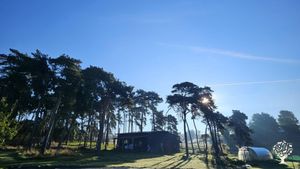 Small vegetable farm on beautiful Island.