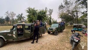 Jeep Safari at Banke National Park with Internal and External Tourists