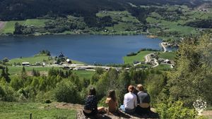 View from our place in Ulnes