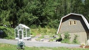 Family home and garden - rural