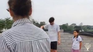 Organic daily farm in the hill