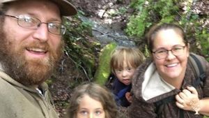 Small off-grid homestead in the hills of Cazadero, a small town in Western Sonoma County