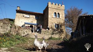 Repoblado rural en la zona media de navarra, nos basamos en la autogestion y la convivencia