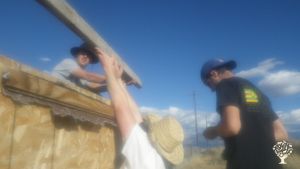 Our farm is an oasis of life surrounded by the Sangre de Cristo Mountains in Colorado