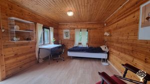 The guesthouse in the garden