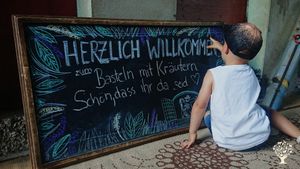 Kleiner Familienbetrieb in Aussiedlerlage mit Kräuter und Blumenanbau und ein paar Tieren
