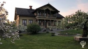 Hobby Farm, with pigs, vegetables, a large garden and original buildings from 1830 - 1880.