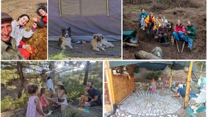 Begining of new offgrid lifestyle between mountains, join to this dream