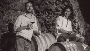 Biodynamic winery in the terraces of Enz