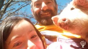 Francesco & Semilla - Babbo e figlia in campagna