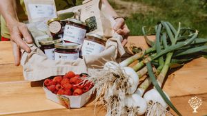 Ferme fruitière familiale basée sur les principes de la permaculture.