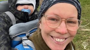 Organic cattle farm with brewery