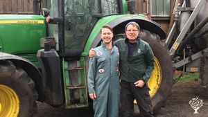 Milchviehbetrieb mit Weidehaltung