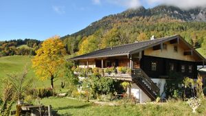 Family home and garden - rural