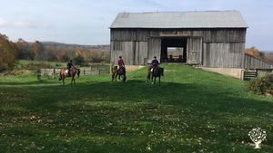 The bank barn.  Also known as the party barn:)