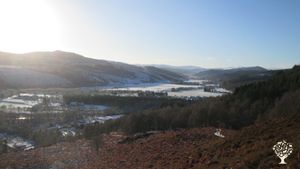 Small farm in the Highlands of Scotland.