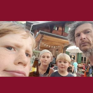 Chuen mit Luna, Juri und Jeroen