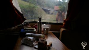 dans la caravane des wwoofers