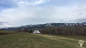 Beautiful 1700-acre sheep ranch and vegetable garden near McCall, Idaho