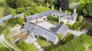 Medieval farmstead in protected landscape on the River Tamar