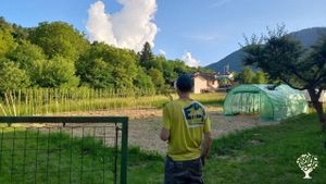 Piccola azienda agricola familiare vicino alle Dolomiti