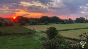 Living community with permaculture garden